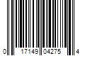 Barcode Image for UPC code 017149042754