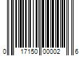 Barcode Image for UPC code 017150000026