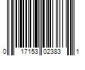 Barcode Image for UPC code 017153023831