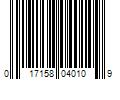 Barcode Image for UPC code 017158040109