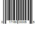 Barcode Image for UPC code 017169000055