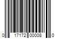 Barcode Image for UPC code 017172000080