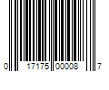 Barcode Image for UPC code 017175000087