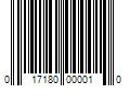 Barcode Image for UPC code 017180000010