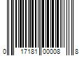 Barcode Image for UPC code 017181000088