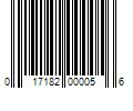 Barcode Image for UPC code 017182000056