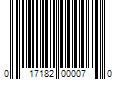 Barcode Image for UPC code 017182000070