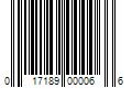 Barcode Image for UPC code 017189000066