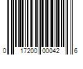 Barcode Image for UPC code 017200000426