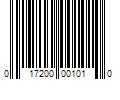 Barcode Image for UPC code 017200001010