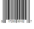 Barcode Image for UPC code 017200001027