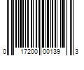 Barcode Image for UPC code 017200001393