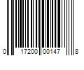 Barcode Image for UPC code 017200001478