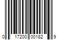 Barcode Image for UPC code 017200001829