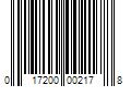 Barcode Image for UPC code 017200002178