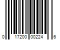 Barcode Image for UPC code 017200002246