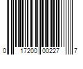 Barcode Image for UPC code 017200002277