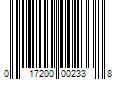 Barcode Image for UPC code 017200002338