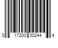 Barcode Image for UPC code 017200002444