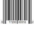 Barcode Image for UPC code 017200003182