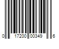 Barcode Image for UPC code 017200003496