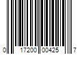 Barcode Image for UPC code 017200004257