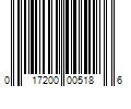 Barcode Image for UPC code 017200005186