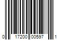 Barcode Image for UPC code 017200005971