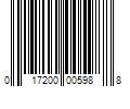 Barcode Image for UPC code 017200005988