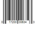 Barcode Image for UPC code 017200006343