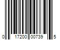 Barcode Image for UPC code 017200007395