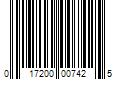 Barcode Image for UPC code 017200007425