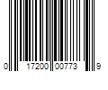 Barcode Image for UPC code 017200007739