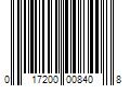 Barcode Image for UPC code 017200008408