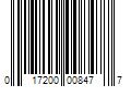 Barcode Image for UPC code 017200008477