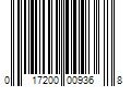 Barcode Image for UPC code 017200009368