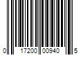 Barcode Image for UPC code 017200009405