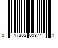 Barcode Image for UPC code 017202008741