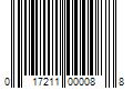 Barcode Image for UPC code 017211000088