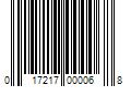 Barcode Image for UPC code 017217000068