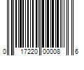 Barcode Image for UPC code 017220000086