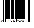 Barcode Image for UPC code 017232000081