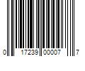 Barcode Image for UPC code 017239000077