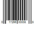 Barcode Image for UPC code 017266000088