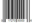 Barcode Image for UPC code 017270000036