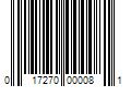 Barcode Image for UPC code 017270000081