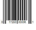 Barcode Image for UPC code 017283000061