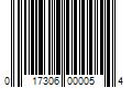 Barcode Image for UPC code 017306000054