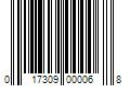 Barcode Image for UPC code 017309000068