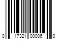 Barcode Image for UPC code 017321000060